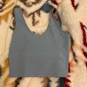 Light Blue Athletic Tank Top